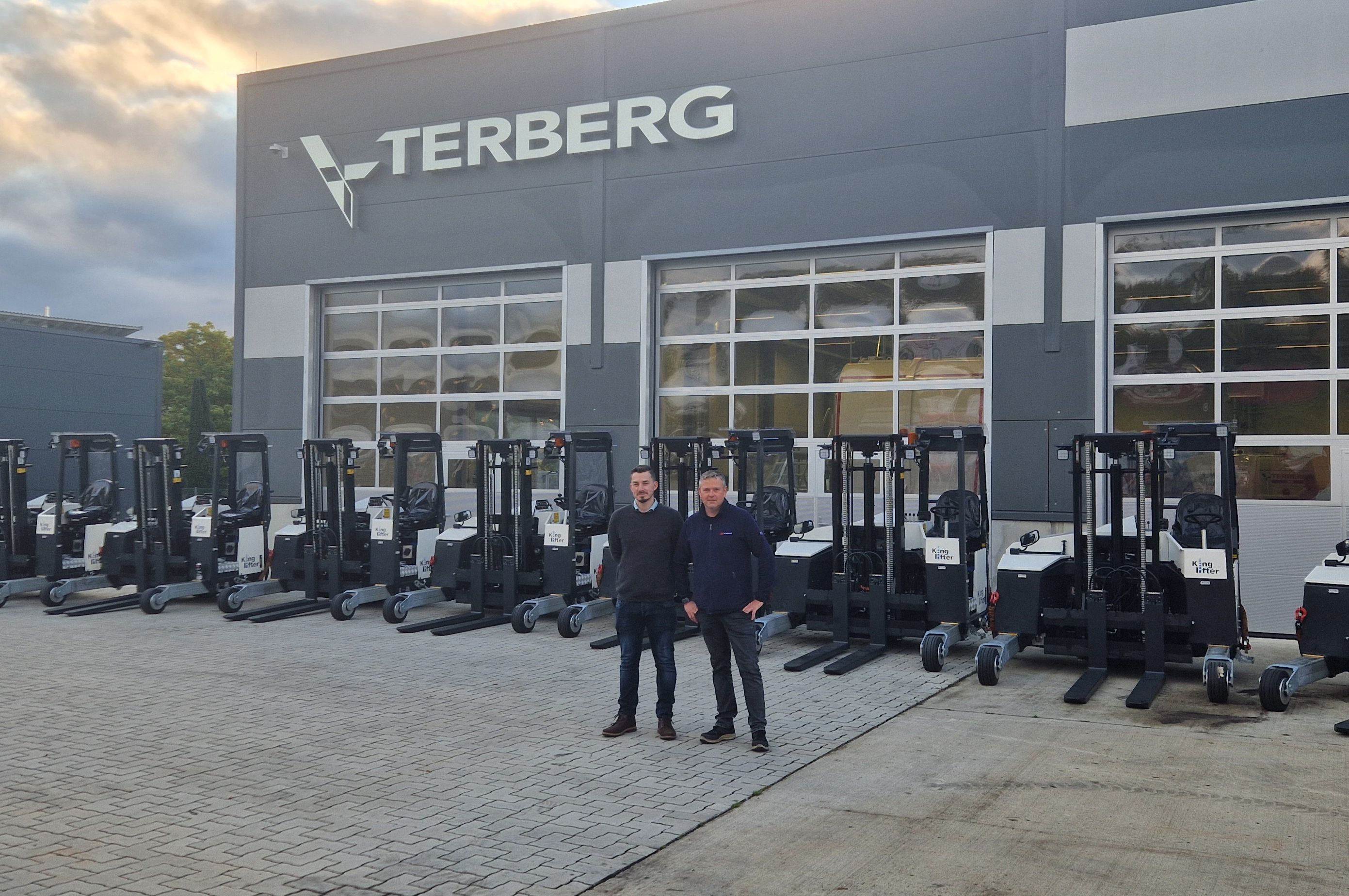 Terberg Kinglifter livre 9 nouveaux Kinglifters à DB Schenker