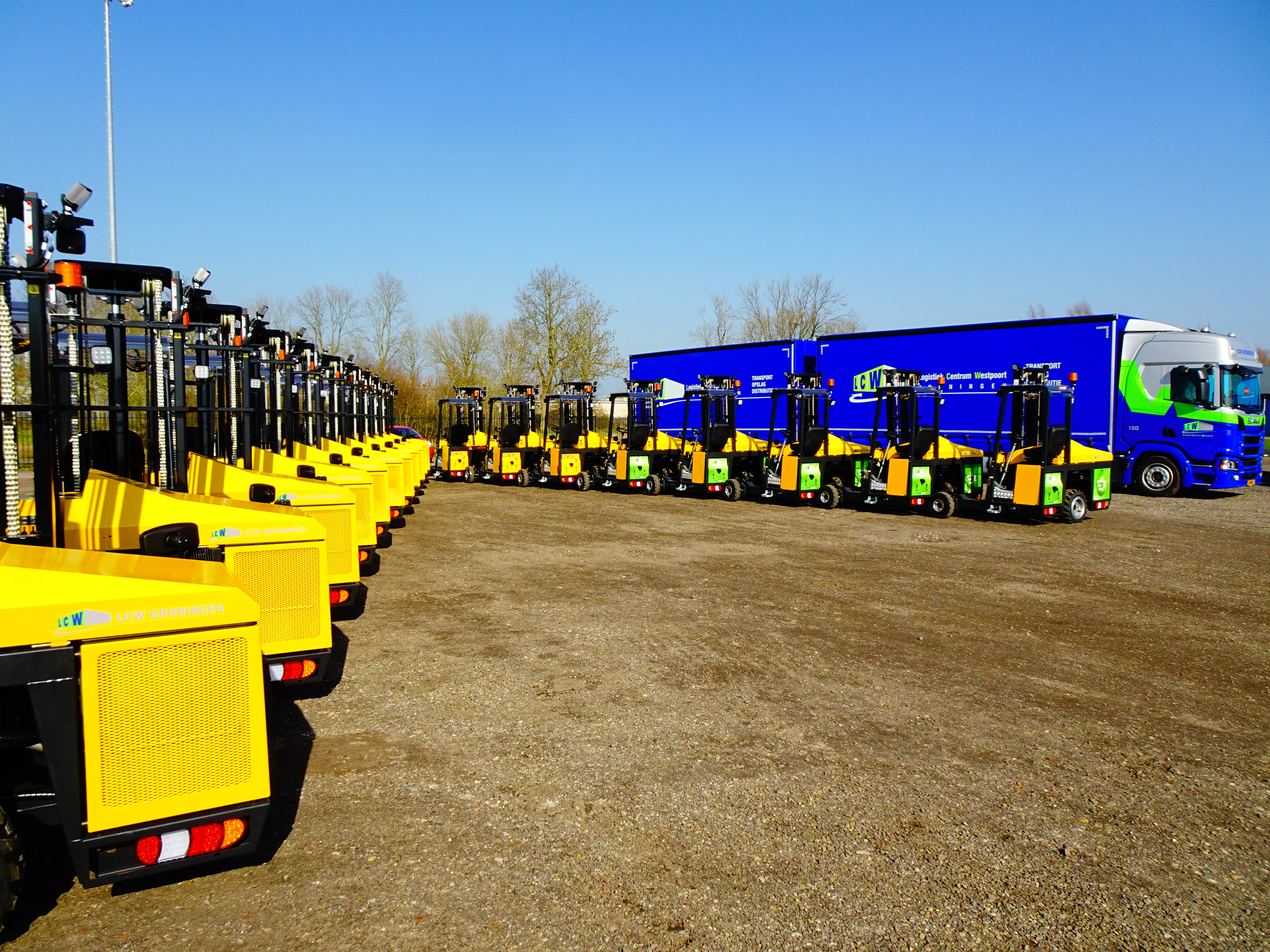 Vingt nouveaux Terberg Kinglifters pour LCW Groningen